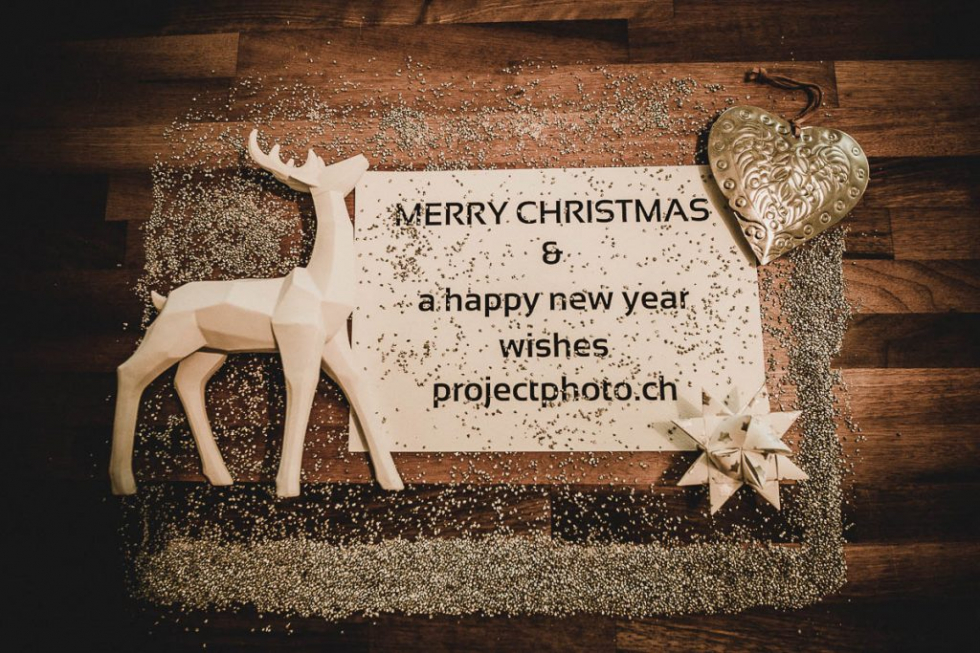 Merry Christmas & happy new year - projectphoto.ch